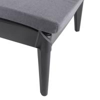 vidaXL Tumbona con cojín PP 186x60x29 cm Sillas de Exterior Ideal para jardín, playa, piscina, terraza Tumbona Piscina Tumbonas Playa Tumbonas Jardín Exterior - details 6
