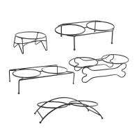 Soporte Elevado Para Alimentos Y Agua Para Mascotas Estilo De Comedor Para Gatos Y Perros Dispensador De Alimentos Para Gatitos Y Perros Pequeños Y Medianos - details 0