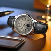 Reloj De Pulsera Para Hombre Marca Top Lujo Negocios Resistente Al Agua Cuero Reloj De Cuarzo Para Hombres Reloj De Manos Handsome 2025 Nuevo - details 2