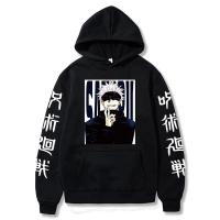 Sudadera De Capucha Anime Japonés 2024 Jujutsu Kaisen Satoru Gojo Para Hombre Estilo Callejero Harajuku Suéter Casual De Primavera - details 1