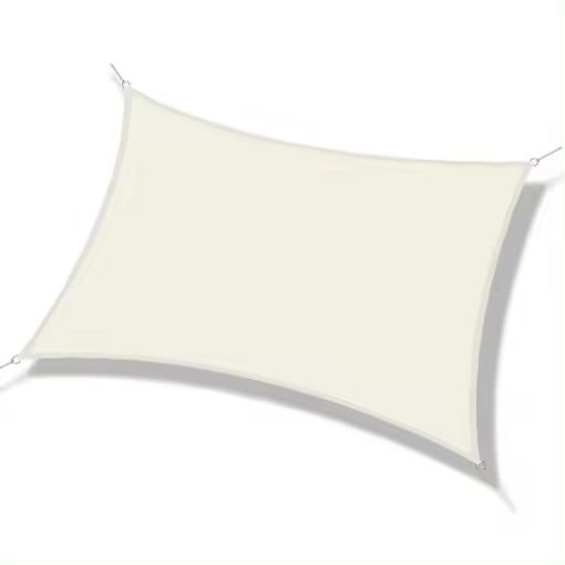 Gerimport Toldo Vela Rectangular 3x4 M PES Impermeable Resiste Rayos UV - 1