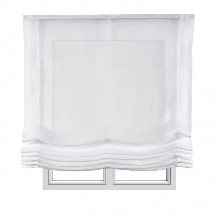 STORESDECO Estores Plegables Sin Varillas  básico Translúcido transparente, Estores Paqueto de Tela, 100% Poliéster, Ideales para Ventanas, Estores plegables Infantil, Perfectas para Salón, Dormitorio y Comedor - 1
