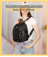 Mochila Transparente Duradera Para Mujer TINYAT Impermeable Pequeña Capacidad Color Sólido Para Viajes Música Conciertos - details 0
