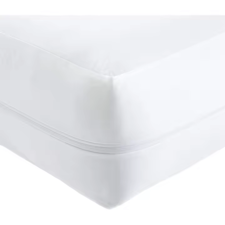 ​Funda Protectora de Colchón 100% Microfibra - 30cm Altura, Cremallera Total, Transpirable (Fabricado en España) - 1