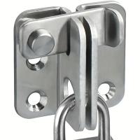 Cerradura De Deslizamiento Con Palanca De Seguridad 1Pc Para Puertas De Granja Armarios Mascotas Jardín Baño Garage Ventanas - details 2