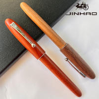 Bolígrafo De Tinta JINHAO 9026 De Madera De Rosado Natural Regalo Elegante Para Escritorio Tipo De Punta De Acero Inoxidable - details 0