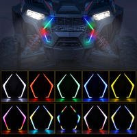 Luces De Señal De Acceso LED Para Polaris RZR XP 1000 Turbo 2018-2021 UTV ATV Luces De Color RGB Material ABS - details 17