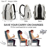 Mochipa de viaje para portátil, mopila de mano, se adopta a una mochila de viaje para portátil de 40,64 cm - details 1