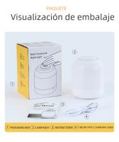 Lámpara De Noche LED Táctil Portátil Para Habitación Lámpara De Mesa Para Niños Con Sensor Táctil Luz De Dormitorio Regalo Ideal - details 13