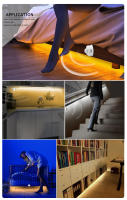 Tira De LED Con Sensor De Movimiento PIR 1-5m DC 12V Impermeable Para Iluminación Automática En Escaleras Armario Cocina - details 5