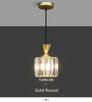 Lámpara Colgante De Cristal Moderno Nórdico En Oro Iluminación Pendente Para Dormitorio Sala De Estar Restaurante Tienda Bar Decoración - details 8