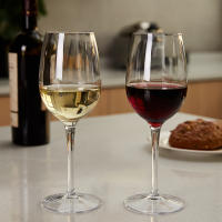 MICHLEY Jarrones De Vino De Plástico Inquebrantables 2/4/6PCS Rojos Reutilizables Para Fiesta Barra 12.5oz 355ML Lavables a La Nevera - details 0