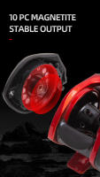 Carrete De Pesca Baitcasting BILLINGS Serie BR Ratio De Engranajes 7.2:1 18+1BB 18LB Arrastre Máximo ConvolUCin Profunda Para Agua Dulce Y Salada - details 7
