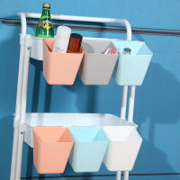 Organizador De Pared Para Tazas Colgantes Accesorios Para Carrito Rollo Almacenamiento De Bolígrafos Contenedores Para Oficina Y Escritorio Organizador De Cesta - details 3