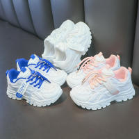 Zapatos Deportivos Para Niñas Primavera/Otoño Moda Casual Transpirables Confortables Para Estudiantes Niños Bebés Talla 0-1Años Material Superior PU Cuero Y Fibra De Red Suela De Goma - details 6