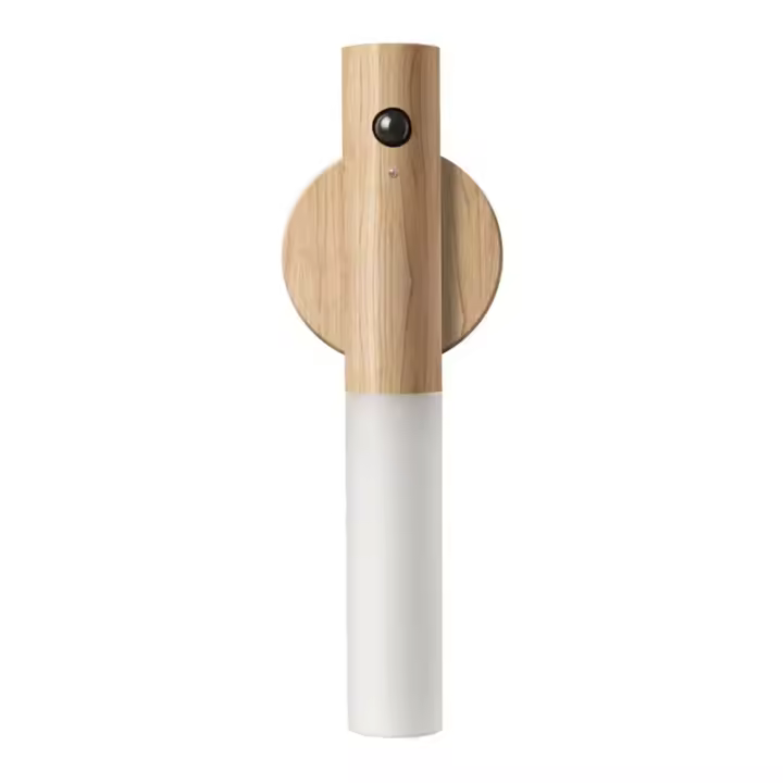 Lámpara Creativa Inteligente Con Sensor De Movimiento PIR Luz LED Recargable Magnética Nocturna Para Madera Armario De Cocina Luz De Cabina - 1
