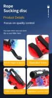 Juguete De Proyector Para Niños 20 Sets De Guantes De Lanzamiento De Arácnido Con Pistola De Bala Adhesiva Y Vaso De Succión Juguetes De Tiro Al Brazo - details 2