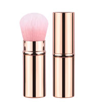 Cepillo De Maquillaje Portátil Y Retráctil RANCAI Para Blush Polvo Y Belleza Set De 1 Pieza Material De Nylon Y Metal - details 1