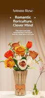 Juego De Bloques Creativos En Forma De Rosa Con Maceta Modelo Decorativo Para Niñas Juguete DIY Para El Día De San Valentín Regalo De Navidad - details 0