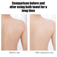 Toalla De Baño Japonesa Exfoliante Con Esponja De Cuerpo Accesorios De Baño Toalla De Nylon Peine De Espalda Microfibra Tejida Poliéster/Celulosa - details 6