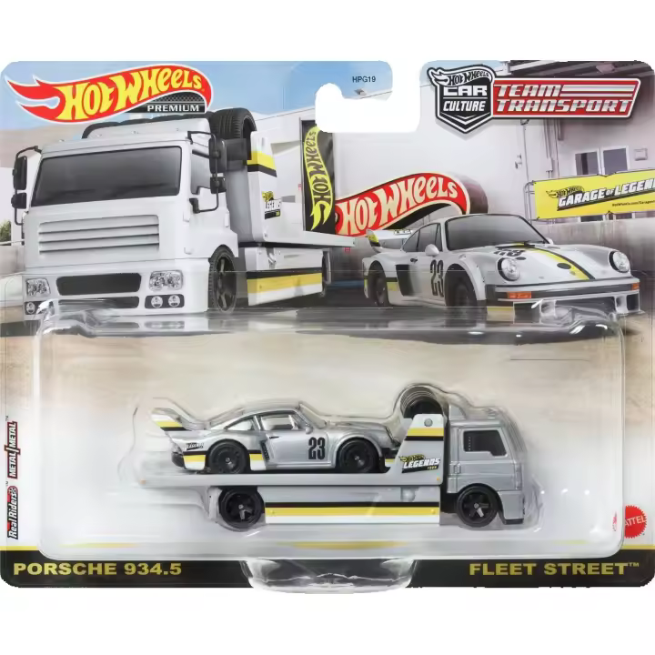 Hot Wheels Team Transport Porsche 934.5 & Fleet Street - 1