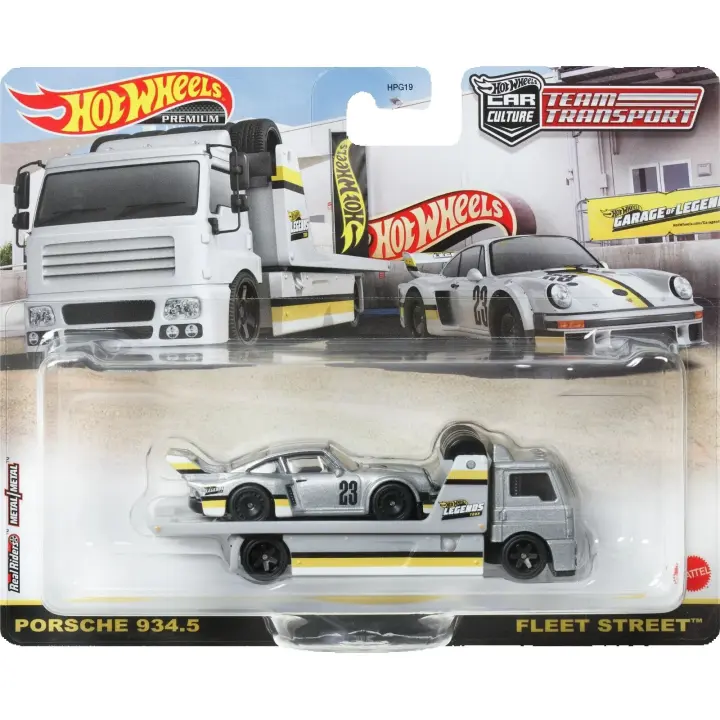 Hot Wheels Team Transport Porsche 934.5 & Fleet Street - 1