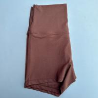 Short De Yoga Para Mujer De Color Sólido Fitness Deportivo High Waist Legging De Bicicleta Suave Prueba De Agachamiento Entrenamiento Combinado Atletismo - details 11
