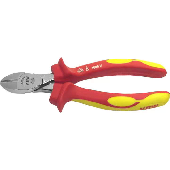 Alicate de Corte Lateral VDE 597120-160MM para Suministros Industriales - 1