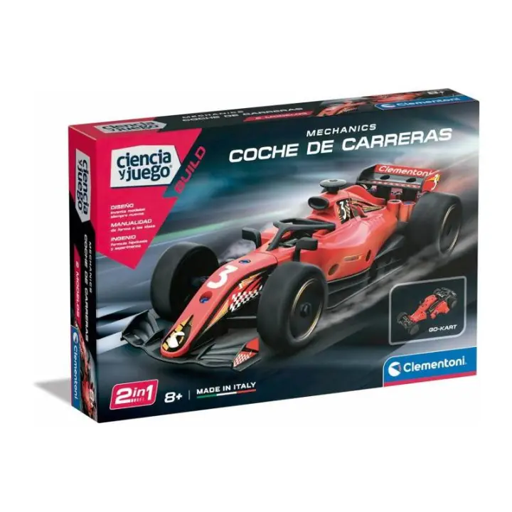 CIENCIA Y JUEGO MECHANICS COCHE FÓRMULA 1 DE CLEMENTONI - 1