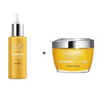 Olay - Serum de día VITAMIN C +AHA 24 - 40ml + OLAY - Gel Crema De Día Vitamina C + AHA24 y Niacinamida 50ml. - details 1