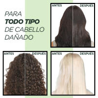 Garnier | Fructis Adios Daños Champú, acondicionador, crema sin aclarado, tratamiento intensivo y mascarilla con Aceite de Marula para cabello dañado - details 2