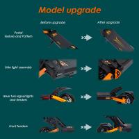 Patinetes Electricos Adultos Plegable KuKirin G2 Pro con motor 600W,  Patinete Eléctrico para Adultos, batería 48V 15AH, velocidad máxima de 50km/h, neumáticos de 9 pulgadas, autonomía 58 km, frenos de disco dobles, asiento desmontable Scooter eléctrico - details 14