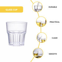 6Pcs Copas De Whiskey Acrílicas Copas De Espiritus Inquebrantables Cucharas De Cerveza Para Bebida Alcoholica Utensilios De Barra - details 0