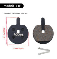 Pads De Freno De Disco Hidráulico VXM Para Bicicleta Semi-métalicos Código De Guía E9 DB ER MT6/4 Piezas De Bicicleta M8020/6100 MT200 - details 25