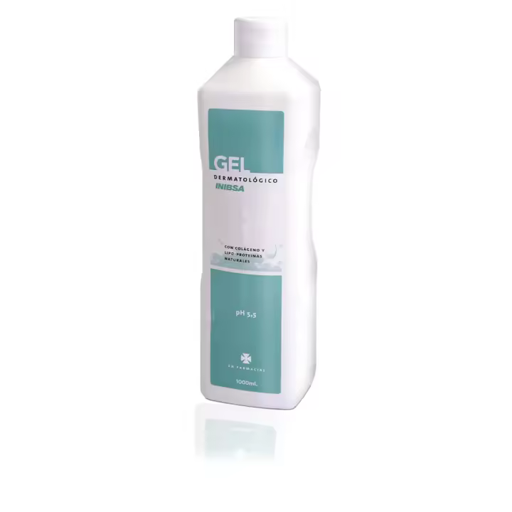 Inibsa Gel Dermatológico para Higiene Personal Suave y Efectiva - 1