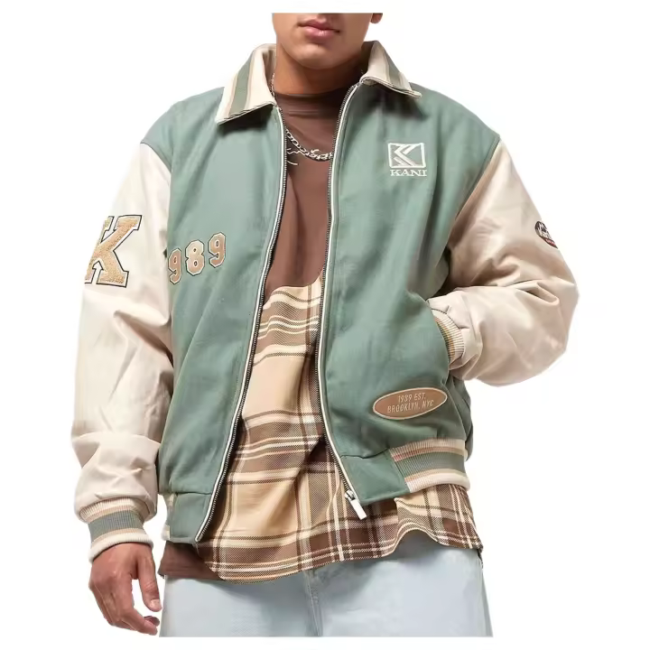 Chaquetas Karl Kani para Hombre en color Verde - 1