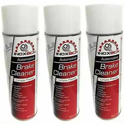 SPRAY LIMPIA O LIMPIADOR DE FRENOS DE DISCO,PASTILLAS,3 BOTES - 1