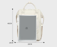 Mochila De Moda Para Mujer Bolsa De Mano De Tela Oxford Multifuncional Impermeable Con Ruedas Bolsa Para Bebés Viaje - details 0