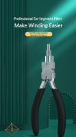 Aguja De Enredar Joyas Herramienta Manual Multifuncional Con Punta Redonda Y Sección De Seis Tamaños Para Formación De Anillos DIY Para Fabricación De Joyas - details 0