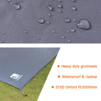 Tarp Water Proof Para Camping Tapete De Picnic Durable Almohadilla De Playa Multifuncional Sombreador De Sol Para Senderismo - details 2