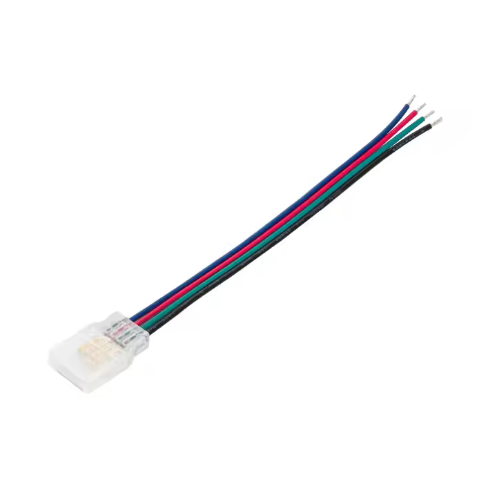 Ledkia Conector de Hipopótamo con Cable para Tira LED IP66 - 1