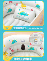 Bañera inflable para bebés, puede sentarse o acostarse, bañera para niños sensible a la temperatura, bañera plegable para bebés para el hogar - details 24