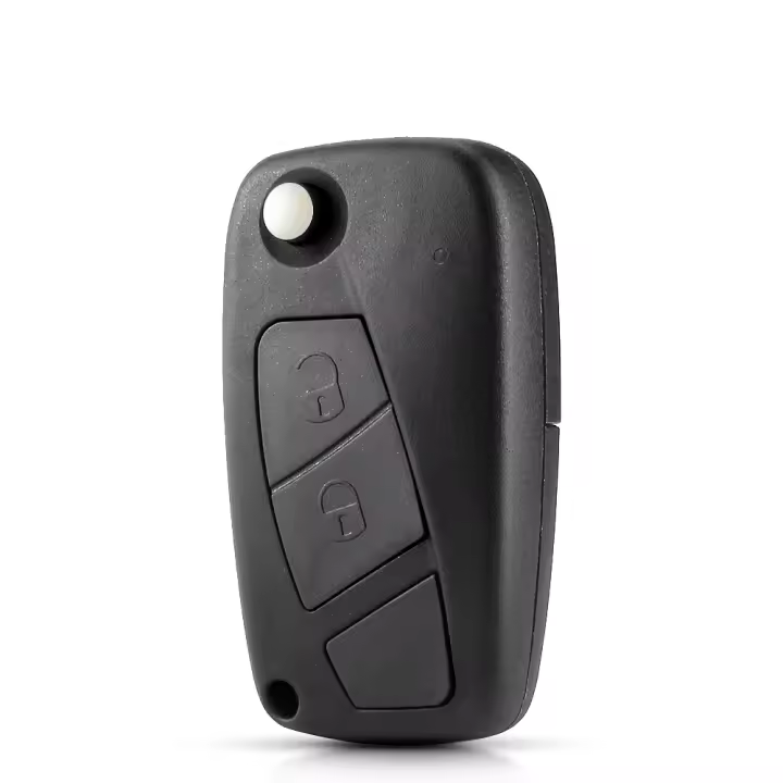 Carcasa De Llave Para Coche KEYYOU 1PCS 3 Botones Para Fiat 500 Punto Stilo Ducato Panda Doblo Bravo Con Control Remoto Plegable - 1
