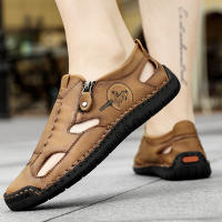 Sandalias De Verano Para Hombre Cómodas Y Transpirables Zapatillas De Playa Clásicas De Alta Calidad Con Suela De Goma - details 16