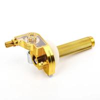 Manillar De Motocicleta Universal 22mm CNC De Aluminio Para Móvil Scooter Motocross ATV Quad Buggy Manija De Acelerador Giratoria - details 6