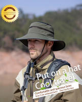 Sombrero De Pescador Xinbaoguan 100% Poliéster Para Hombre Y Mujer Con Amplia Sombrilla Protector Solar De Secado Rápido Colorido Para El Verano - details 1