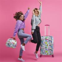 Skpat Maleta Mediana con Neceser a Juego London - Policarbonato Rígido - 4 RUEDAS Dobles 360 - Neceser Adaptable Al Trolley - 2 Años GARANTÍA - details 0