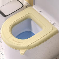 Cubierta De Asiento De Inodoro EVA Para Verano E Invierno Tapete Caliente Y Suave Lavable Cubierta De Tapa De Inodoro Accesorio De Baño Bidet - details 3
