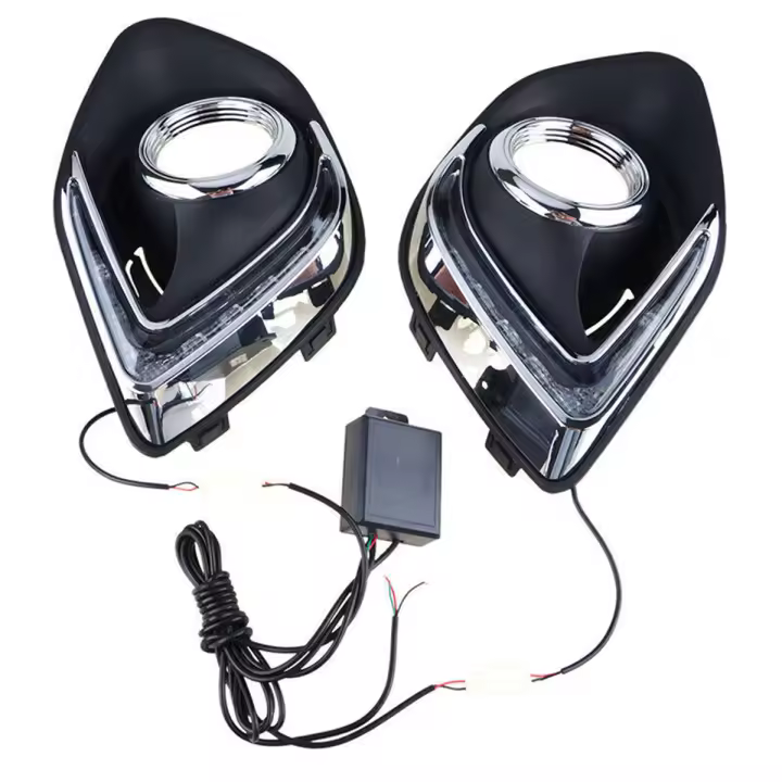 Luz Diurna LED Para Mitsubishi ASX 2013 2014 2015 Antiniebla Impermeable Conjunto De Luces De Día Para Automóvil - 1