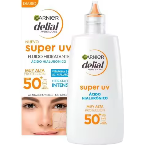 DELIAL Super UV Anti-Manchas & Anti-Polución Fluido SPF 50+ - 1